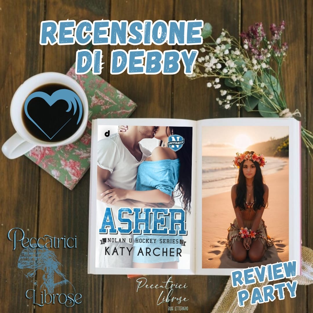 Review Party “ASHER” (#4 Nolan U Hockey Series) di Katy Archer