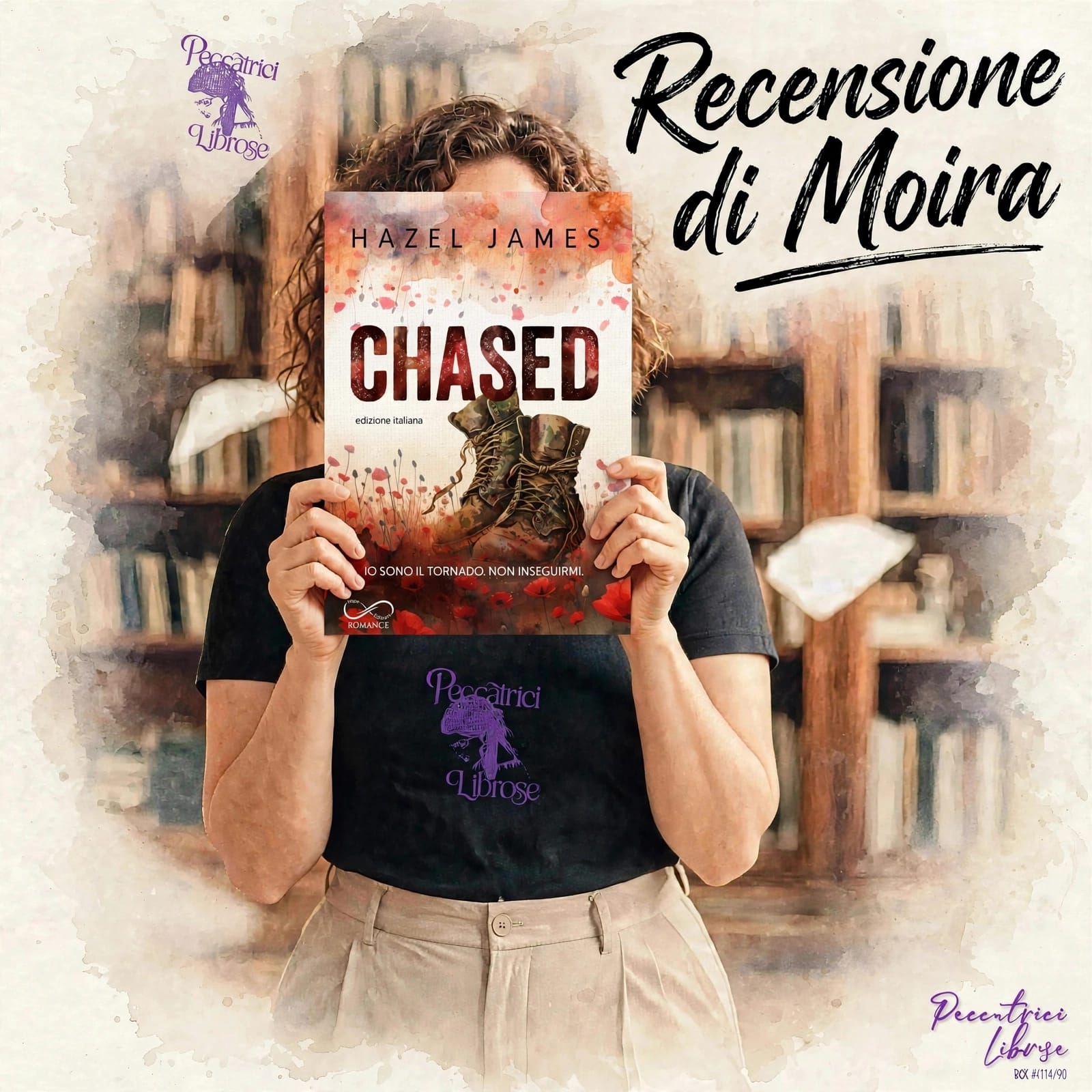 “CHASED” (#1 The Battle Dilogy) di Hazel James